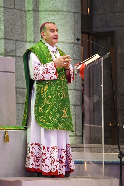 L'arcivescovo di Milano visita il nostro Santuario