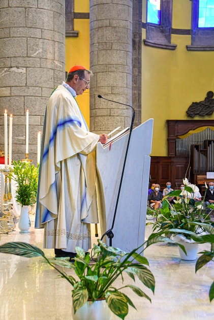 L'omelia del cardinale alla messa del 22 agosto