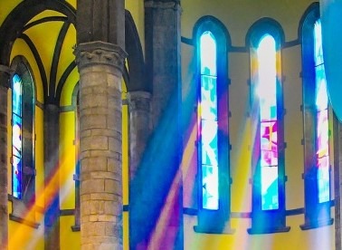 Le vetrate della Basilica